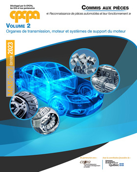 Reconnaissance de pièces automobiles et leur fonctionnement Vol 2 Organes de transmission, moteur et systèmes de support du moteur | MAE-205