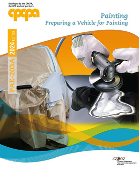Preparing a vehicle for painting | PAE-203A